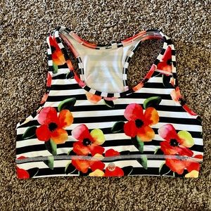 Senita sports bra size M with cell phone pocket